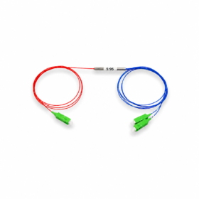 Splitter 1:2 FBT 5:95 con conectores