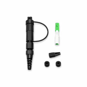 Conector mini sc/apc con cubierta 5x5 mm para cable Circular
