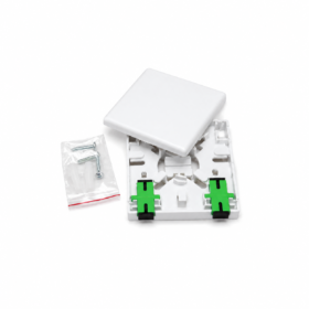 Roseta Optica 2 Conectores SC/APC unidad